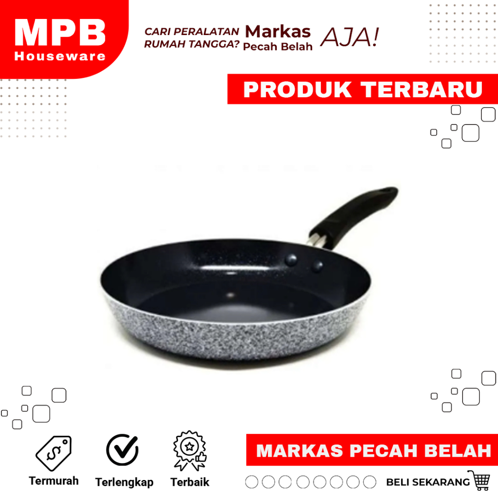 WAJAN TEFLON KERAMIK - MAXIM FRYPAN NEOSTONE - NNEO-FP-P 20 24 26 28 CM