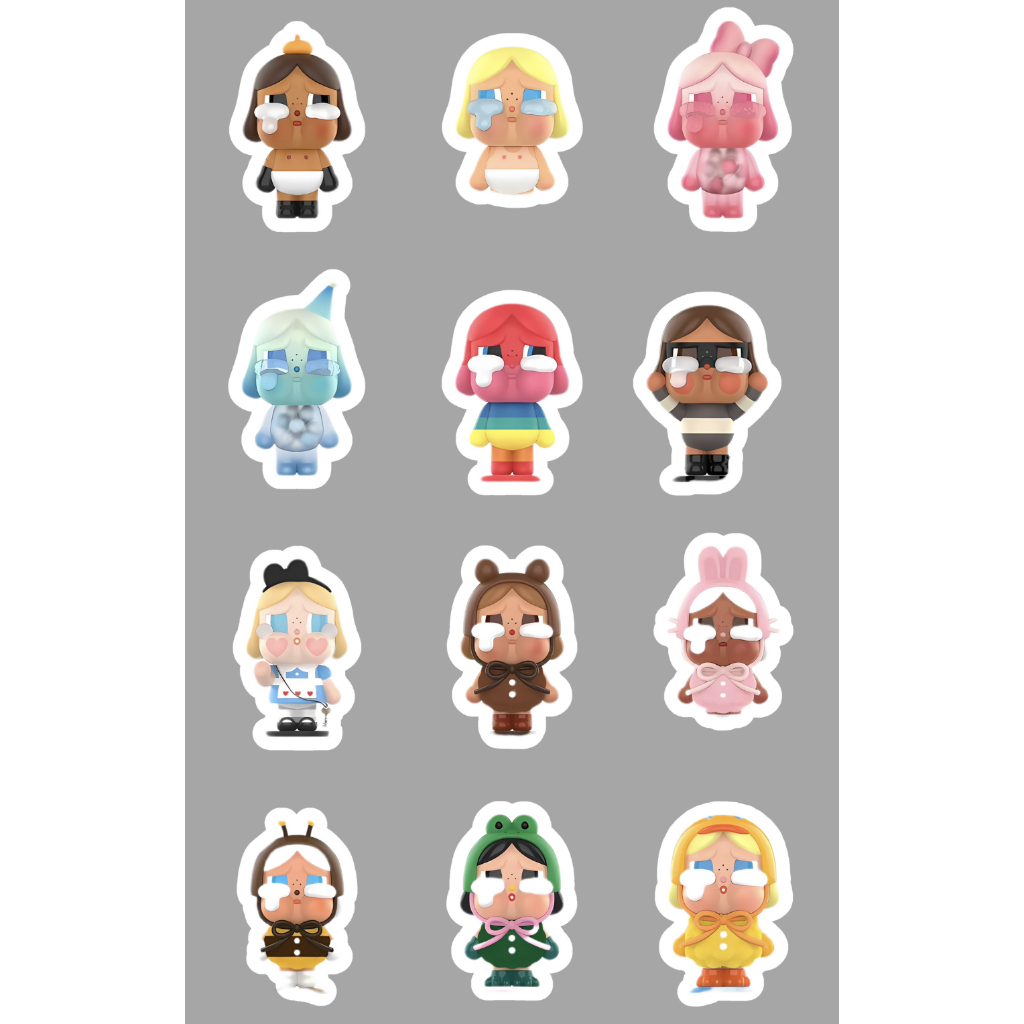 

STICKER CRY BABY / POP MART MURAH