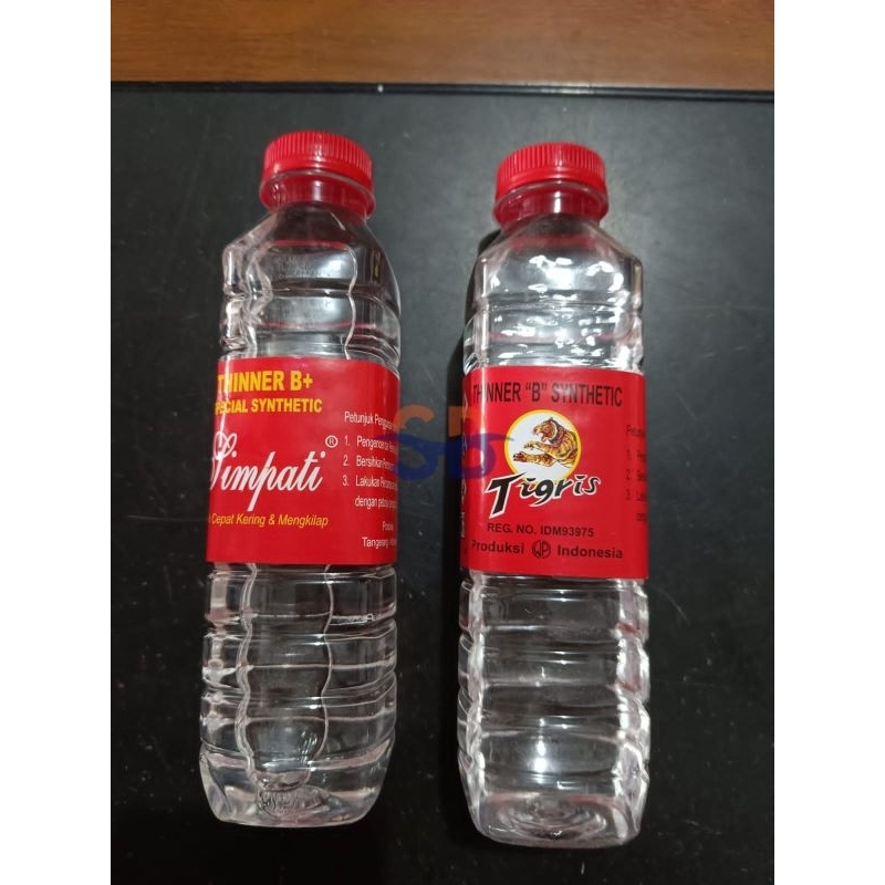 thinner botol 300ml / thiner cat / thiner 300ml / thiner / tiner / tiner botol / thinner botol plast