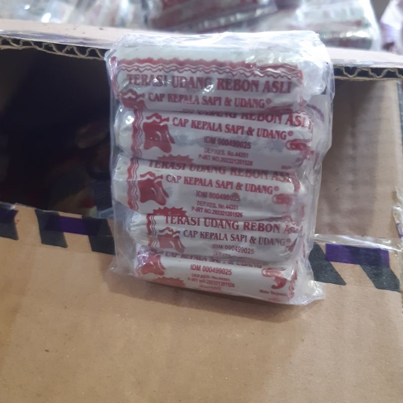 

Terasi Kepala Dua Sapi Kecil Pendek Isi 5