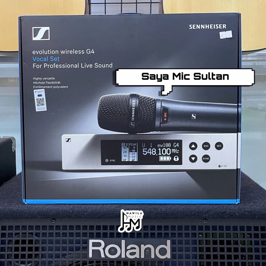 Microphone Mic Wireless SENNHEISER EW100 G4 835S EW 100G4 835 S