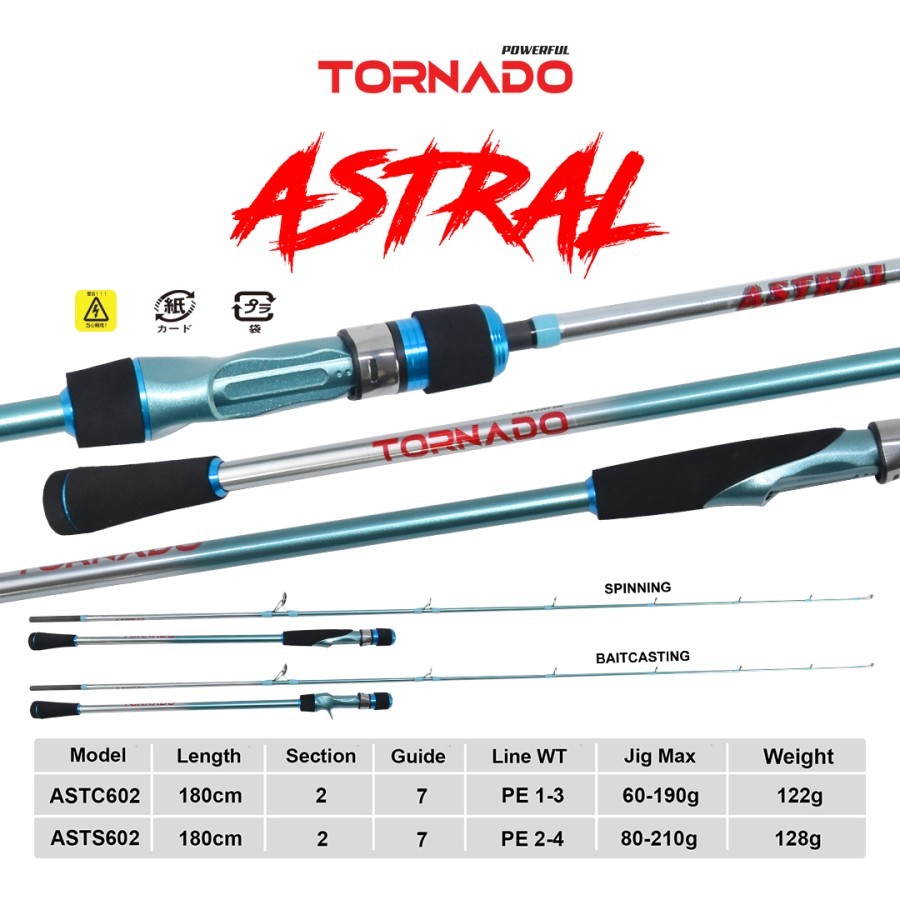 TORNADO Joran Spin Overhead ASTRAL
