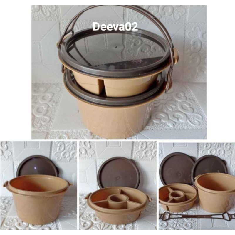 HOT SALE Rantang idola dua susun isi 30 pcs cocok isi nasi lauk Snack / piknik hajatan 1 set