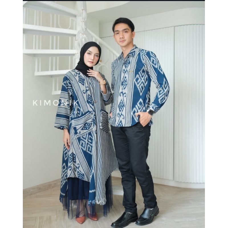 Couple kondangan / Kimonik Kirana Eid Couple BLS + baju anak