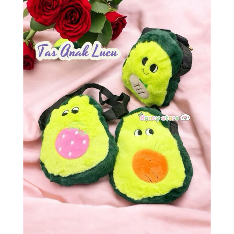 Tas anak lucu tas boneka hellokitty superman tas anak import