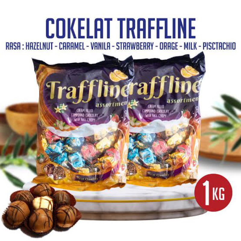 

Coklat Turki Traffline Mix 1000gr