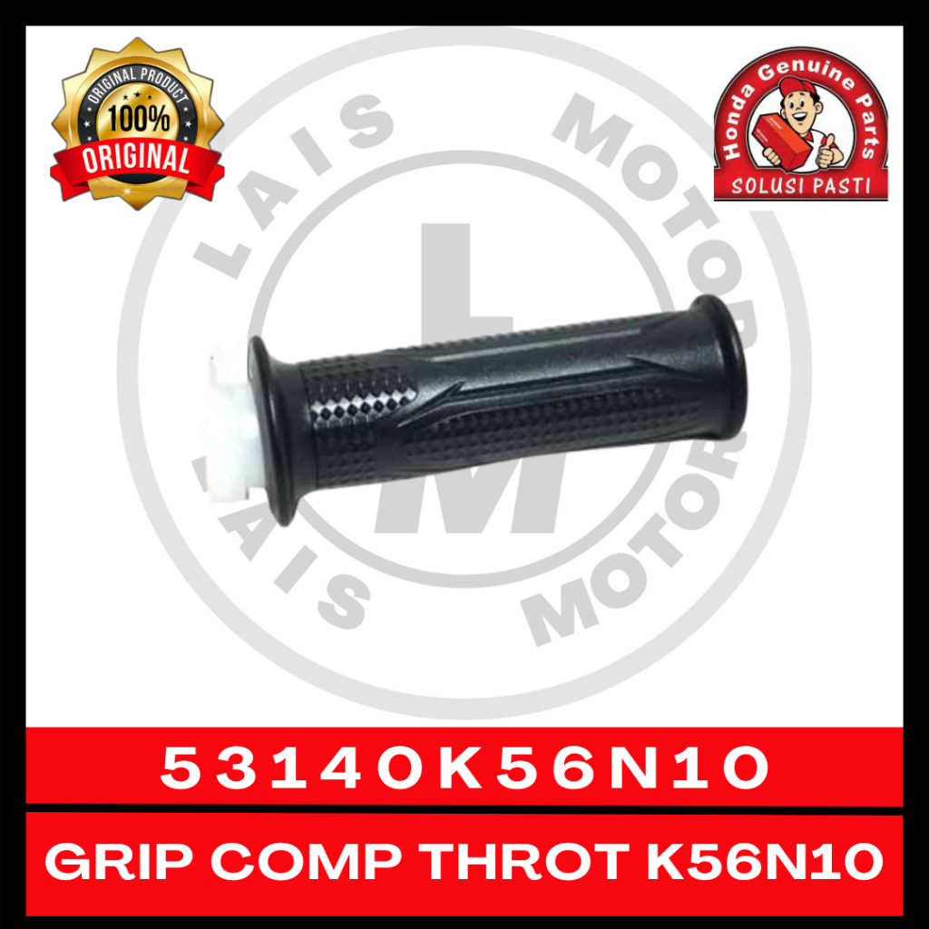 Hand Grip Kanan (Gas) K56N10 Supra GTR150 53140K56N10 Original AHM