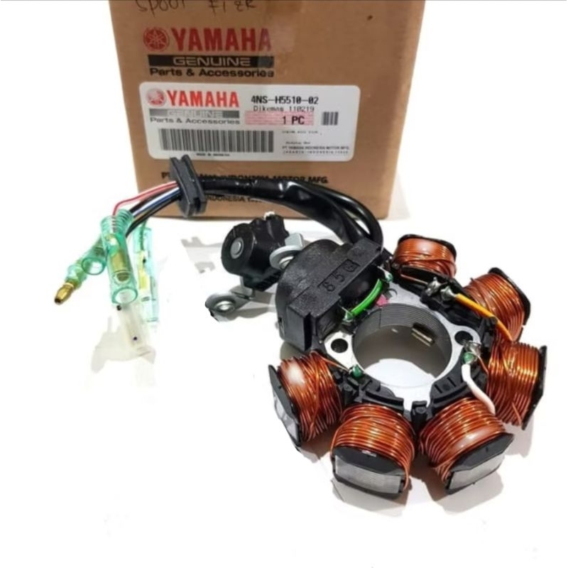 Spull Set Spul / Stater Assy Fizr FIZR FIZ R Asli Original Yamaha YGP 4NS-H5510-02