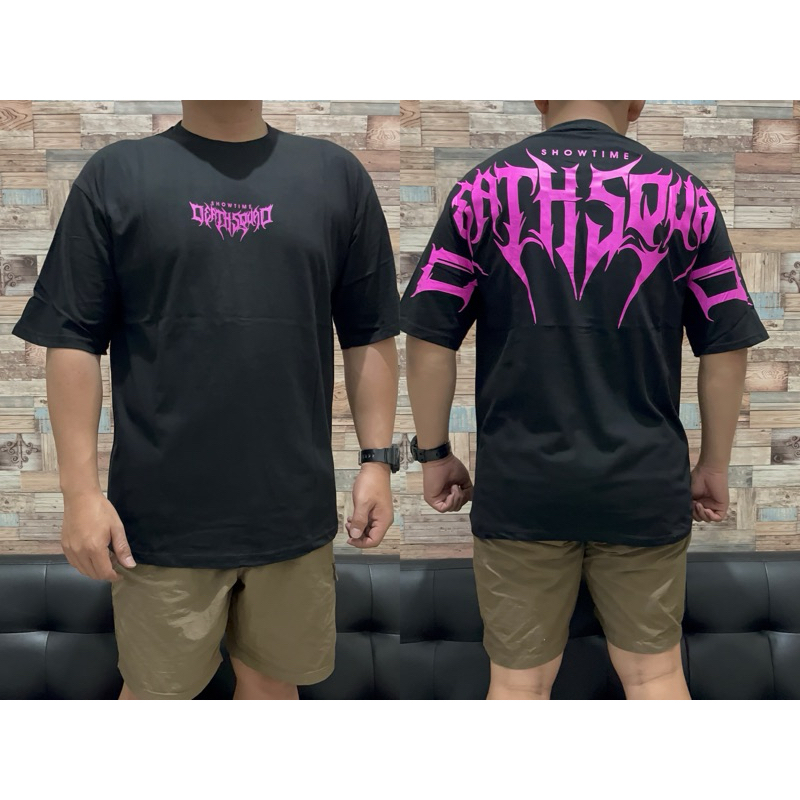 KAOS DISTRO 3XL BIGSIZE / KAOS OVERSIZE PRIA MOTIF BELAKANG TULISAN COTTON 30s SABLON PREMIUM
