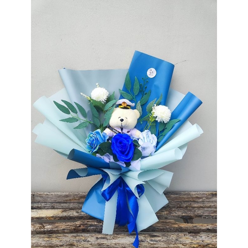 Buket profesi SPPI, TNI AL AD AU, baju dinas, doreng, loreng, polisi, brimob, polair, bucket pelanti