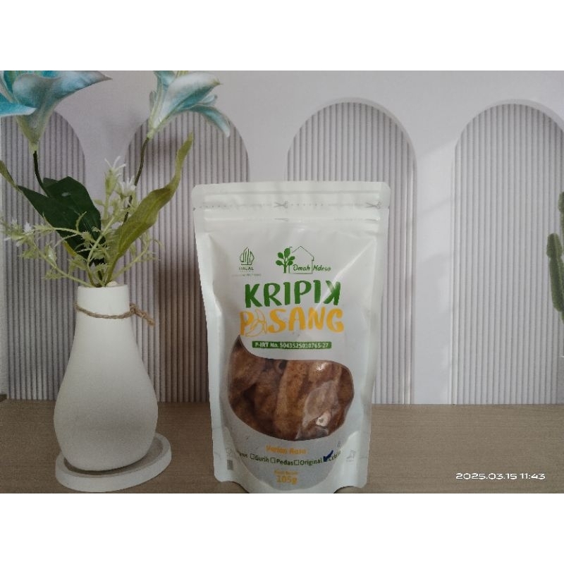 

keripik pisang ukuran 75 gr