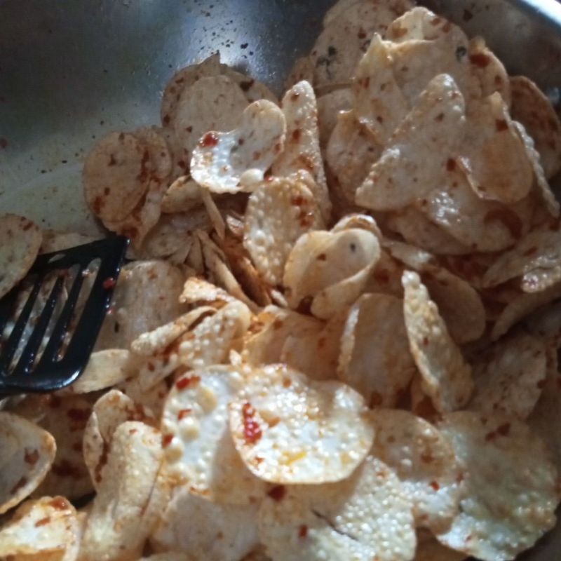 

keripik opak pedes!!!