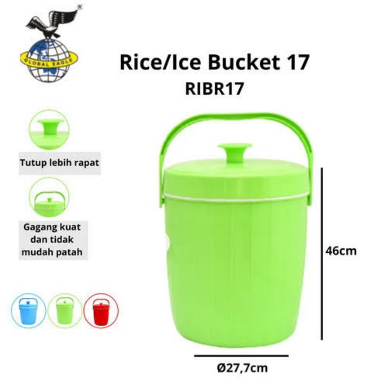 

Rice/ice bucket GLOBAL EAGLE RIBR-17