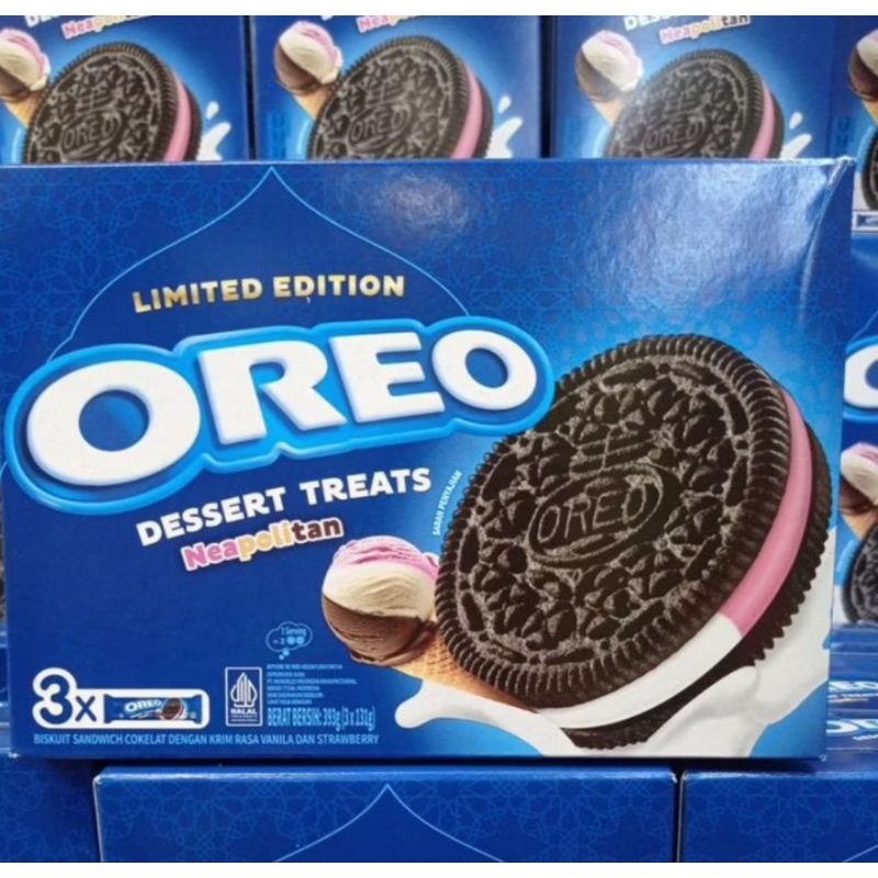 

oreo dessert treat neapolitan isi 3x131GR limited edition
