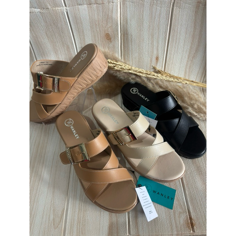 ORIGINAL WANLEY SENDAL WEDGES WANITA 5cm#HRNT-13