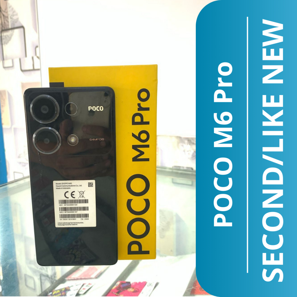 HP SECOND POCO M6 Pro 8/256 / POCO M6 PRO HP SECOND / HP SECOND POCO M6 PRO