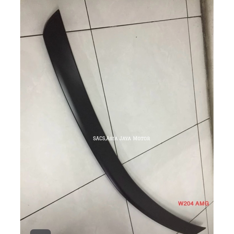 Ducktail plastik import mercy w204 4D AMG trunk spoiler