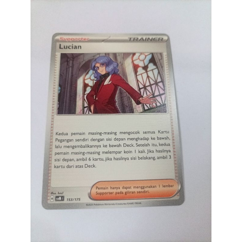 Lucian 153/175 - Supporter - Pokemon TCG Indonesia