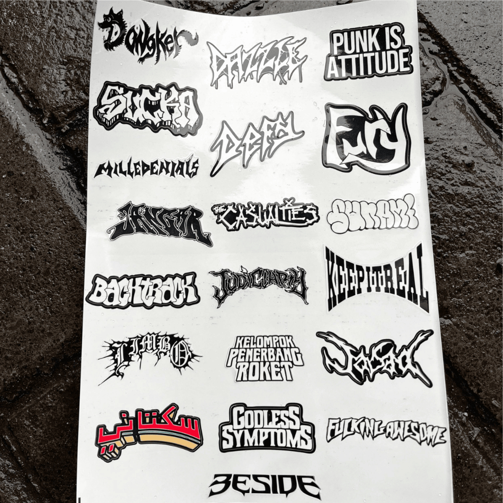 

StikerPack Band HARCODRE/METAL/STICKER TUMBLR LAPTOP | STIKER KOPER HELM