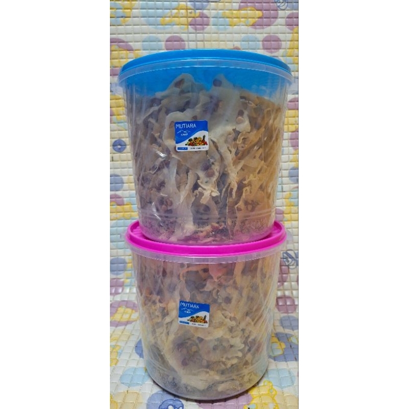 

Peyek Kacang 1 Toples Sedang