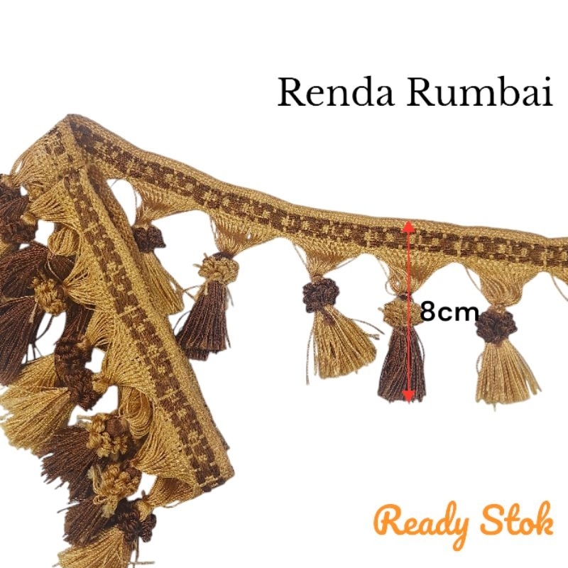 Renda Rumbai Gorden Poni