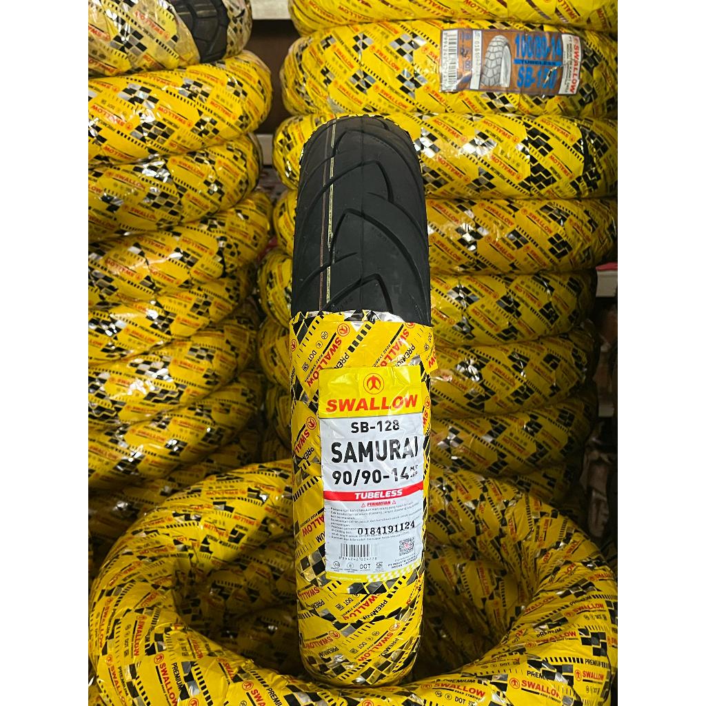Ban Swallow Katana Ukuran 80/90 Ring 14 ,90/90 R.14 Samurai Ukuran 90/90 Ring 14 , 110/80 Ring14