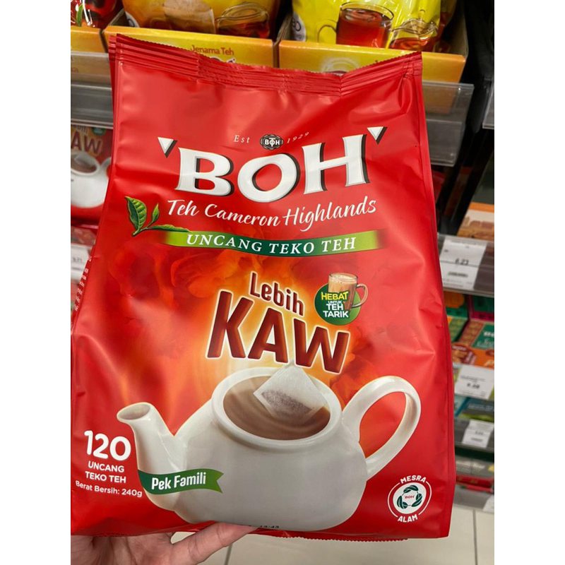 

BOH teh Kantung 120 kantung