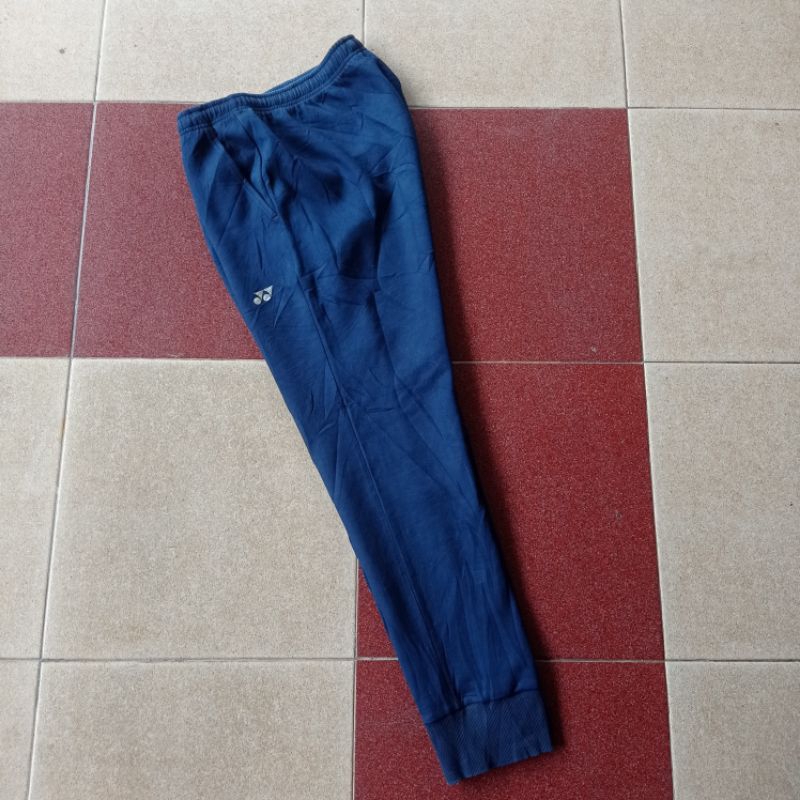 celana panjang jogger Yonex biru dongker