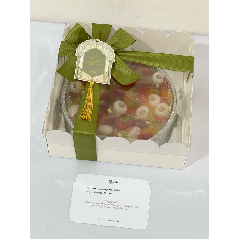 

Zahra Hampers Lebaran Puding Buah Large