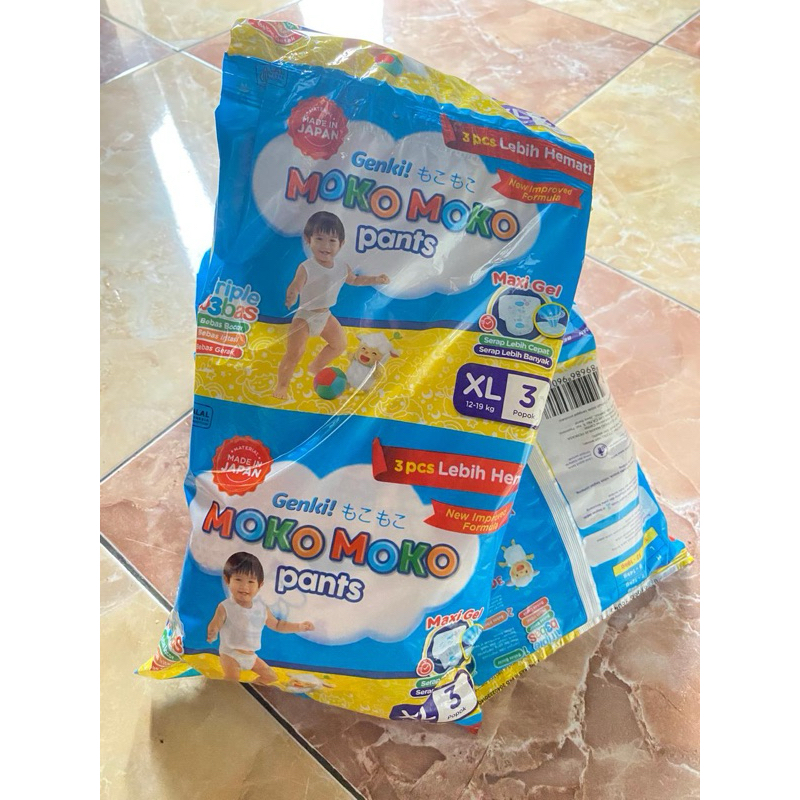 POPOK MOKO MOKO PANTS XL ISI 3 pcs
