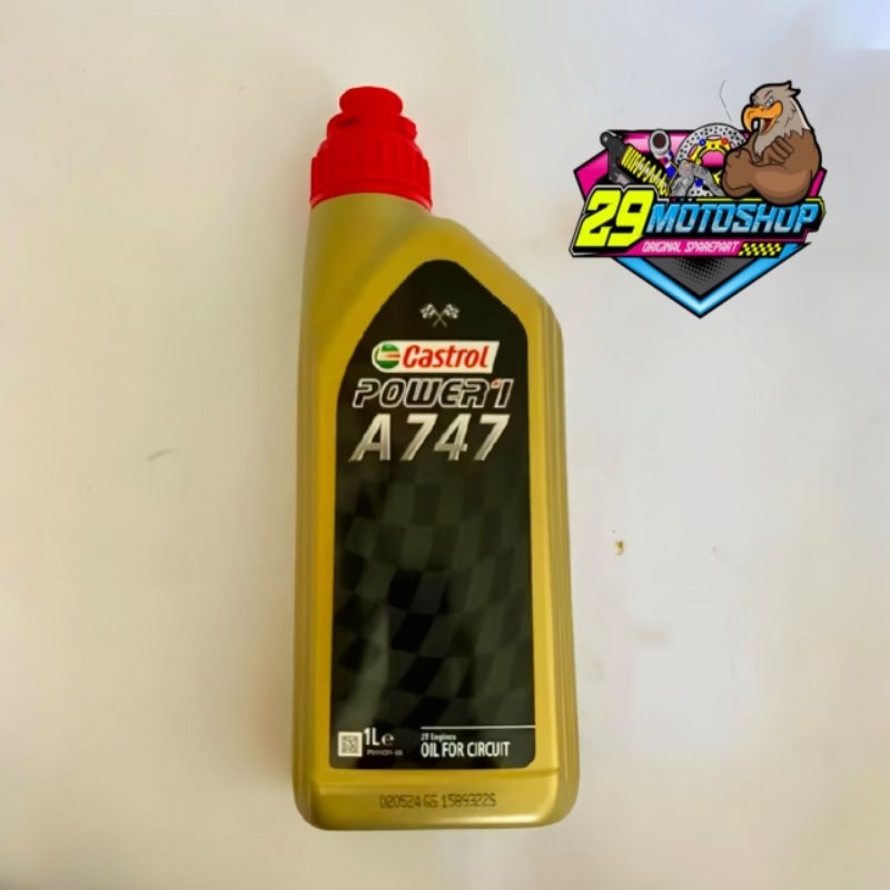 Oli Samping Castrol A 747 Oli Samping Racing 2Tak Original Castrol Isi 1 Liter