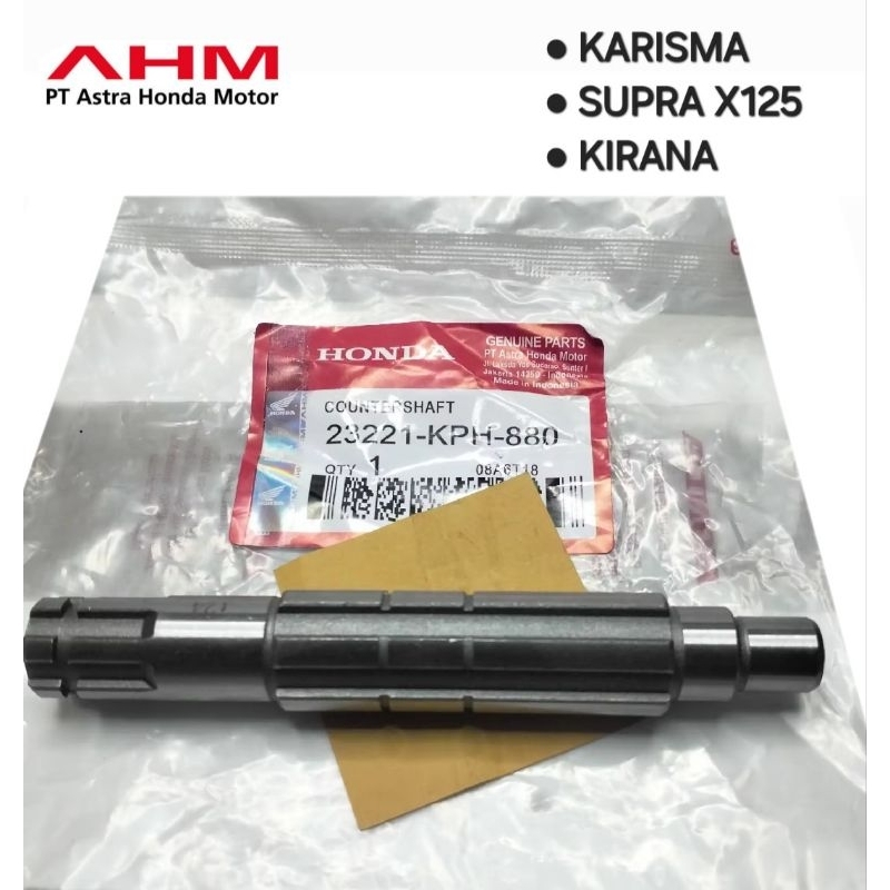 AS GEAR DEPAN GIGI TARIK KARISMA SUPRA X125 KIRANA ORIGINAL AHM