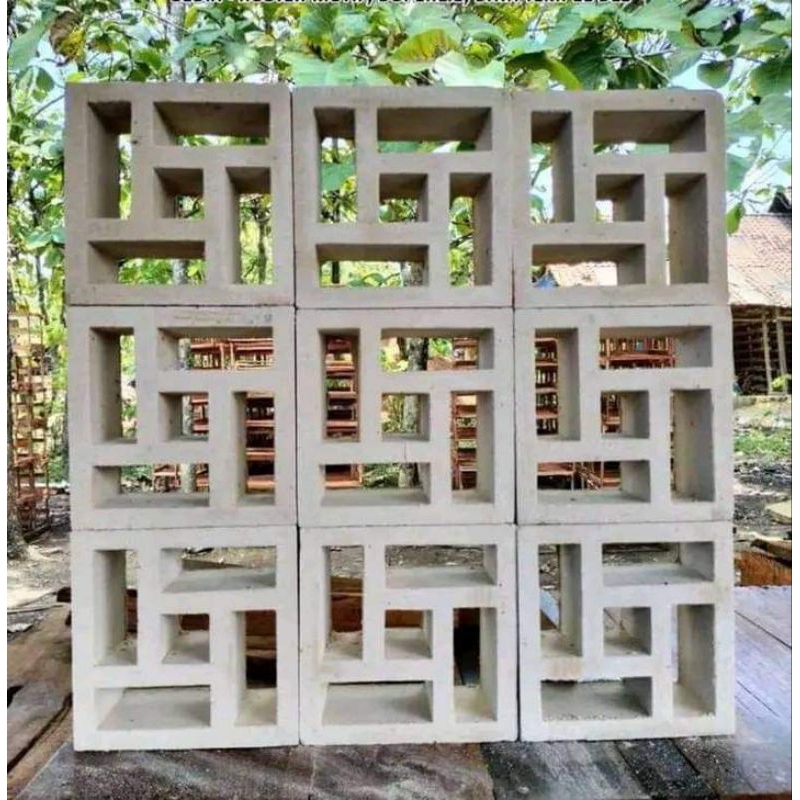ROSTER BETON/ROSTER MINIMALIS /LOSTER BETON MOTIF KINCIR