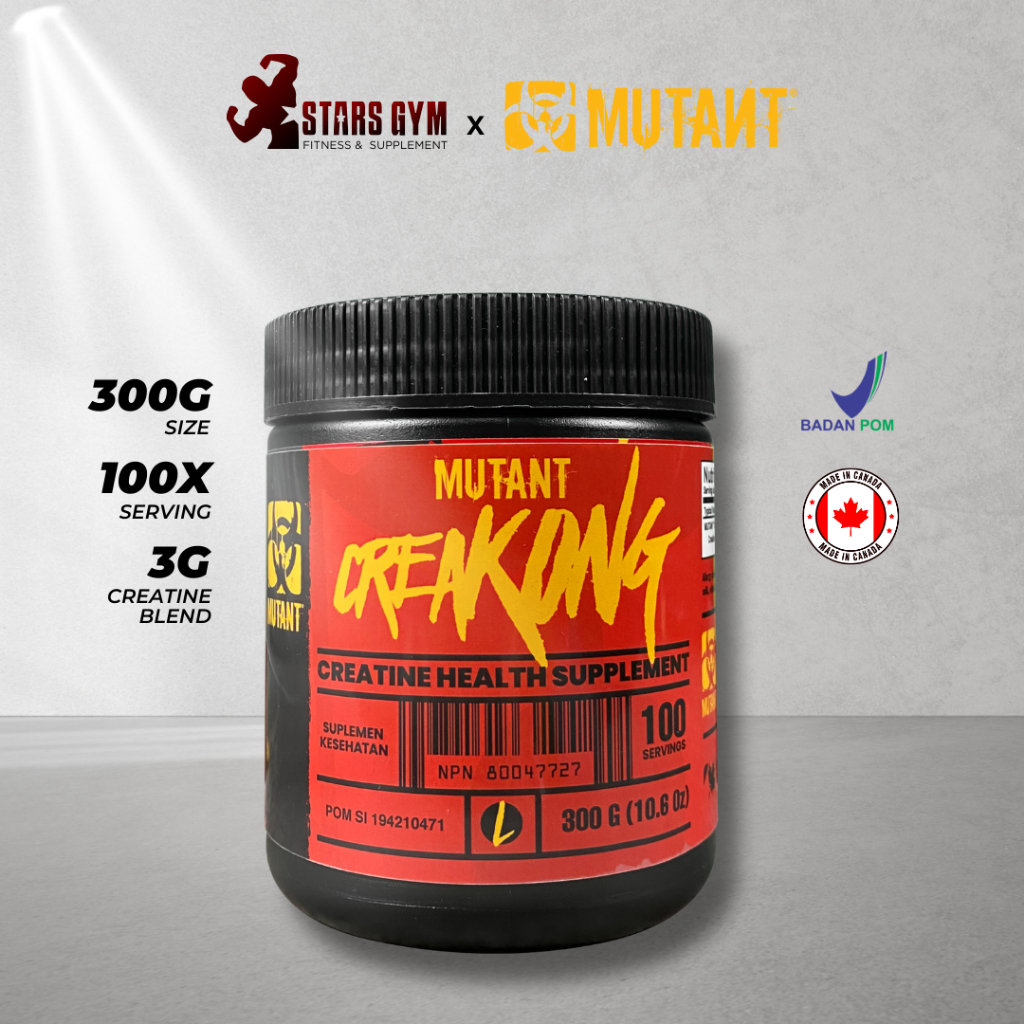 CREAKONG (creatine) MUTANT BPOM ORI