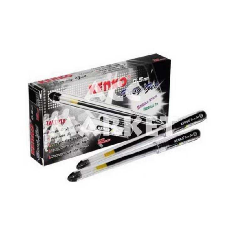 

Pulpen / Gel Pen Kenko Easy Gel 0,5 mm / lusin 12pcs (1 PACK)