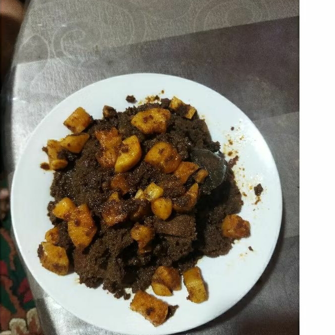 

Rendang Sapi + ubi