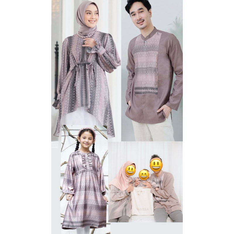 PRELOVED SARIMBIT WEARING KLAMBY VANILLA HIJAB