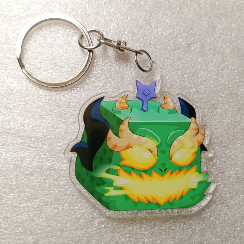 ganci akrilik Dragon Blox Fruits / keychain gantungan kunci Dragon Blox Fruits