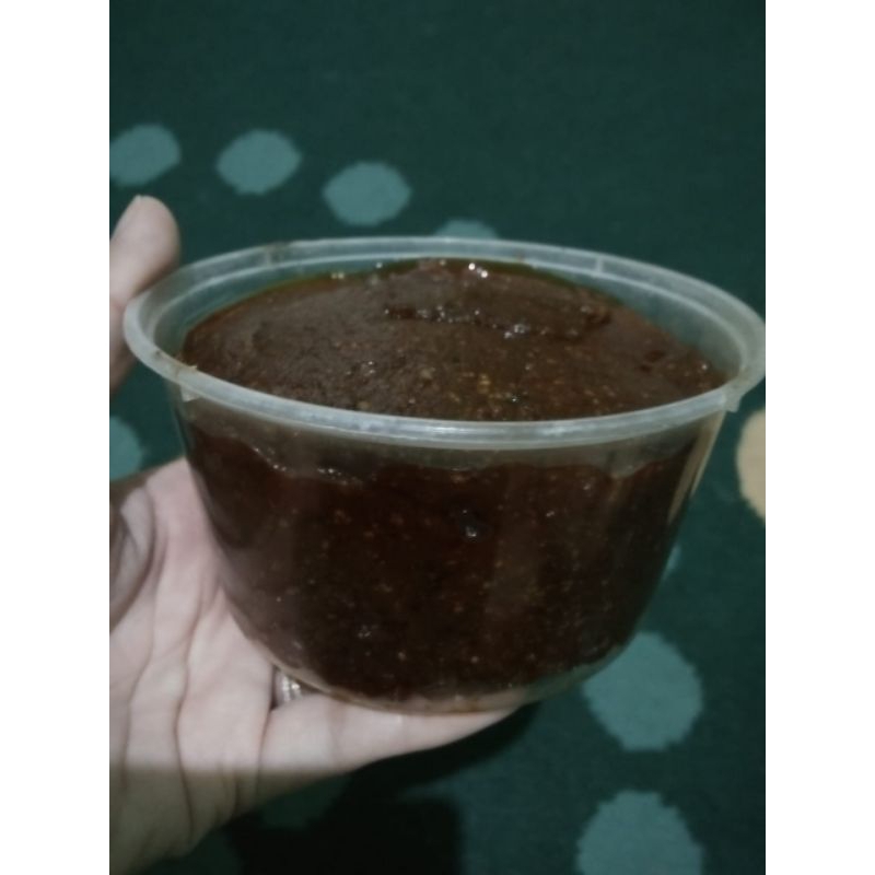 

Sambel Pecel Nganjuk Kemasan 250 gram Rasa Pedas