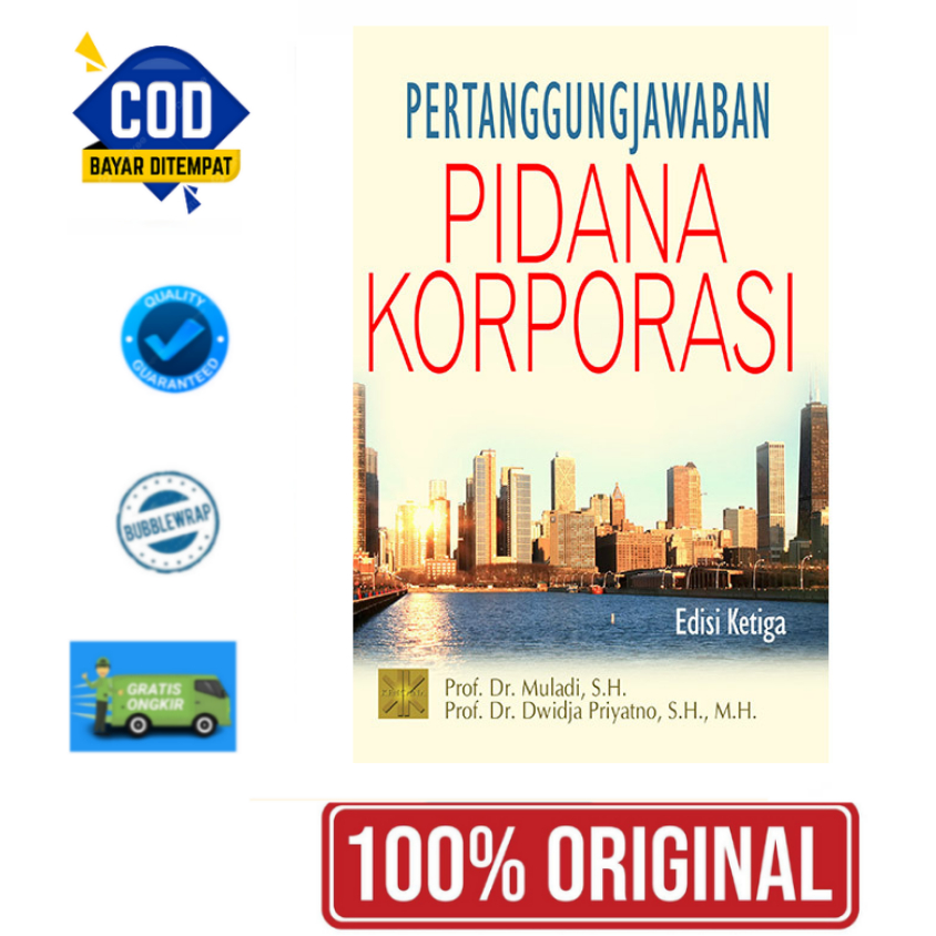 Buku Pertanggungjawaban Pidana Korporasi - Muladi