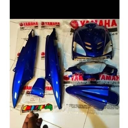 cover body Mio sporty biru original bodi Mio biru original body fullset biru ori 5tl