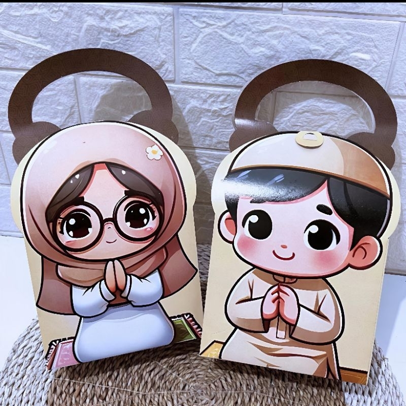 

snack box (1 pak isi 5 pcs ) snackbox hampers edisi idul fitri