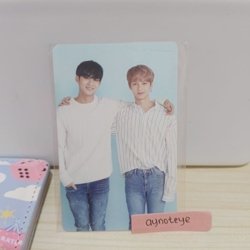 mingyu jun gyujun caratland 2018 trading card tc unit duo official photocard pc