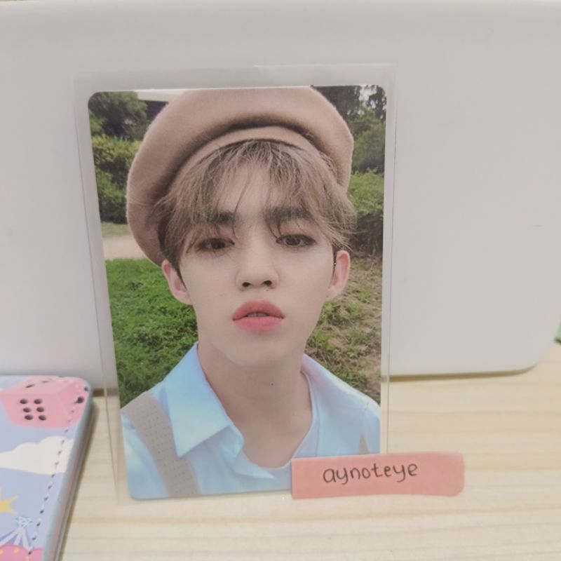 scoups seungcheol seventeen cimumu beret an ode pc photocard official