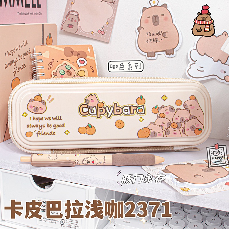 

[CUTIE BABY] Kotak Pensil Sekolah Capybara / Tempat Pensil Capybara