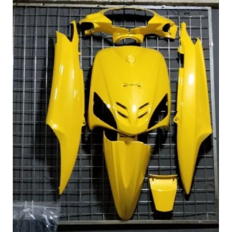cover body Mio sporty kuning original bodi Mio kuning original body fullset kuning ori 5wp