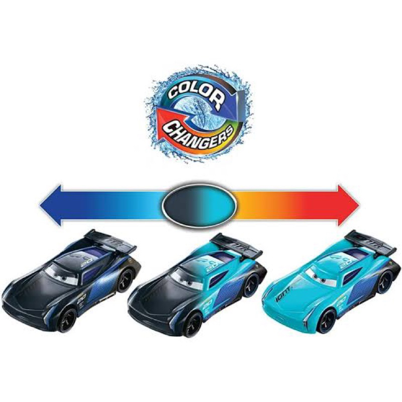 Pixar Cars Color Changers Jackson Storm / Sally / Paul Conrev / DJ / Fillmore / Jeff Gorvette / Crui