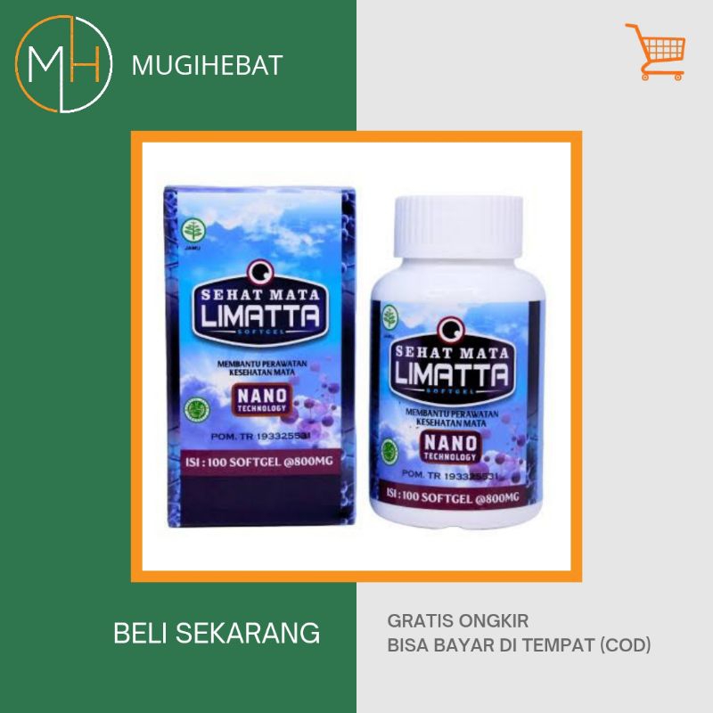 LIMATTA Walatra SEHAT MATA - Obat Mata Berlemak - Obat Herbal Spesialis Atasi Masalah Mata