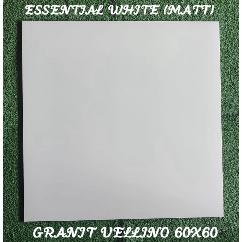 Granite Vellino 60x60 Essential White | Granite Polos Matte | Granite Lantai Matte