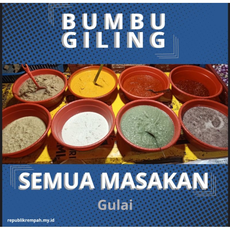 

Bumbu Gulai Racikan Asli Minang Tersedia Ukuran 250g/500g/1Kg